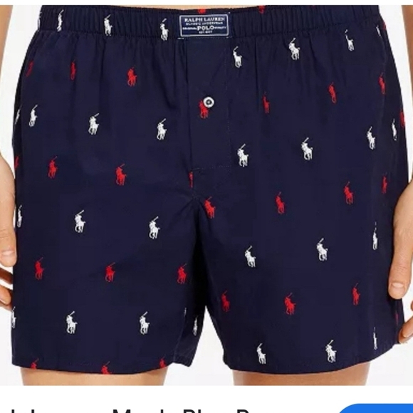 Ralph Lauren Other - Ralph Lauren Mens blue Sleep  Shorts Sz M